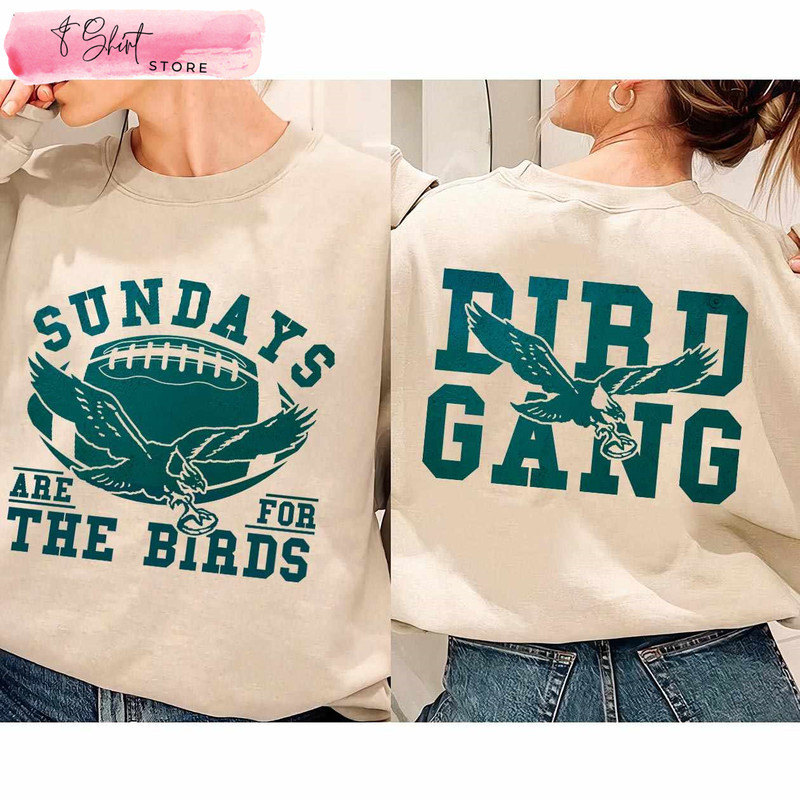 Eagles Hoodie Sundays are for the Birds Bird Gang - Happy Place for Music Lovers.jpg