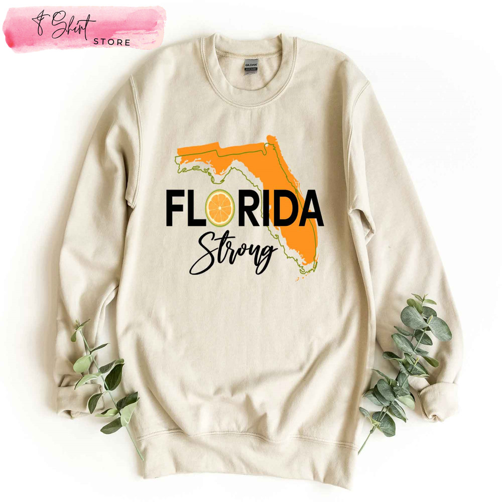 Florida Strong Shirt, Hurricane Ian, Sunshine State - Happy Place for Music Lovers.jpg