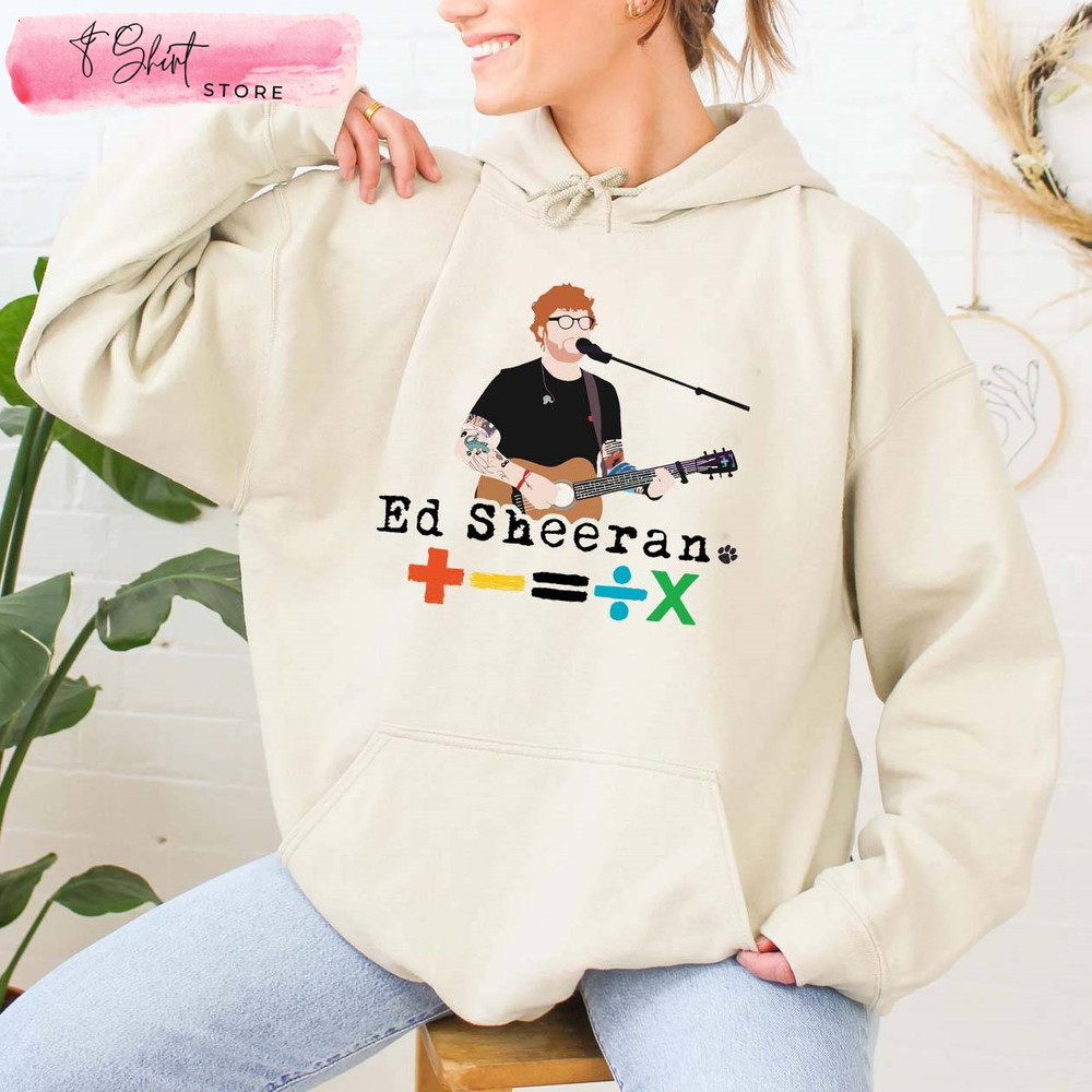 Funny Ed Sheeran Shirt Mathematics World Tour 2023 - Happy Place for Music Lovers.jpg
