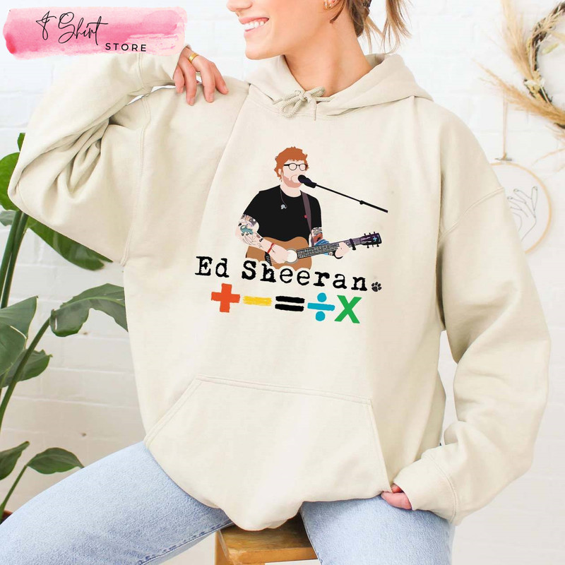 Funny Ed Sheeran Shirt Mathematics World Tour 2023 - Happy Place for Music Lovers.jpg