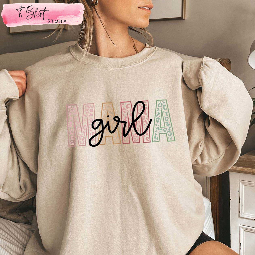 Girl Mama Sweatshirt Mothers Day Present from Daughter - Happy Place for Music Lovers.jpg