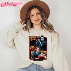 halloween safety shirt michael myers movie killer, custom shirt