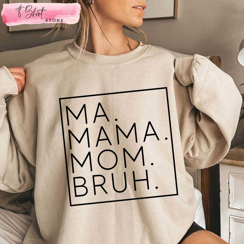 Ma Mama Mom Mommy Bruh Shirt Funny Mothers Day Gift - Happy Place for Music Lovers.jpg