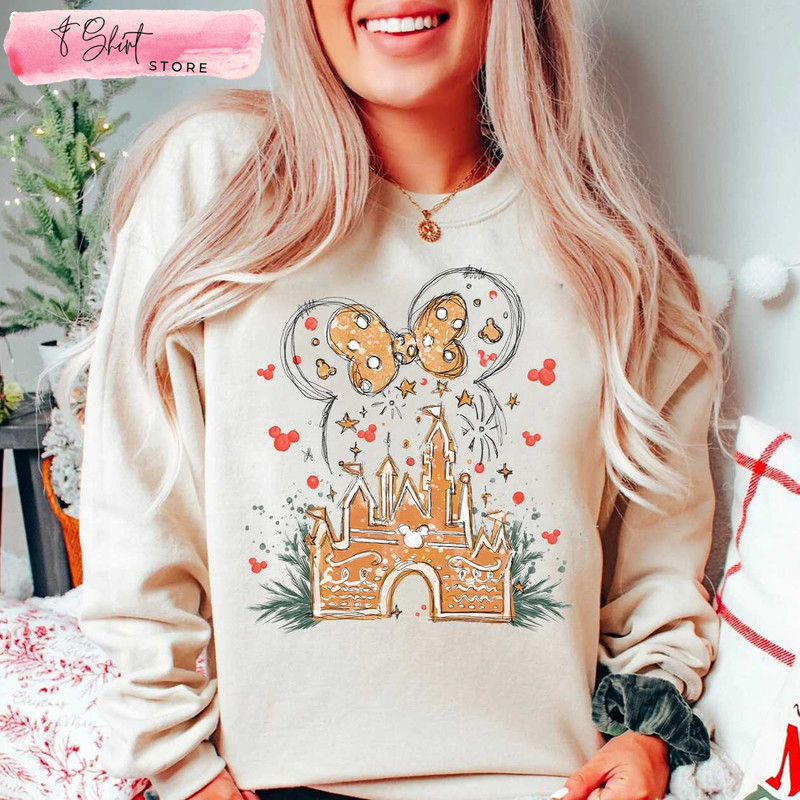 Minnie Mouse Christmas Shirt, Disneyland Christmas Shirts, Gifts for Disney Lovers - Happy Place for Music Lovers.jpg