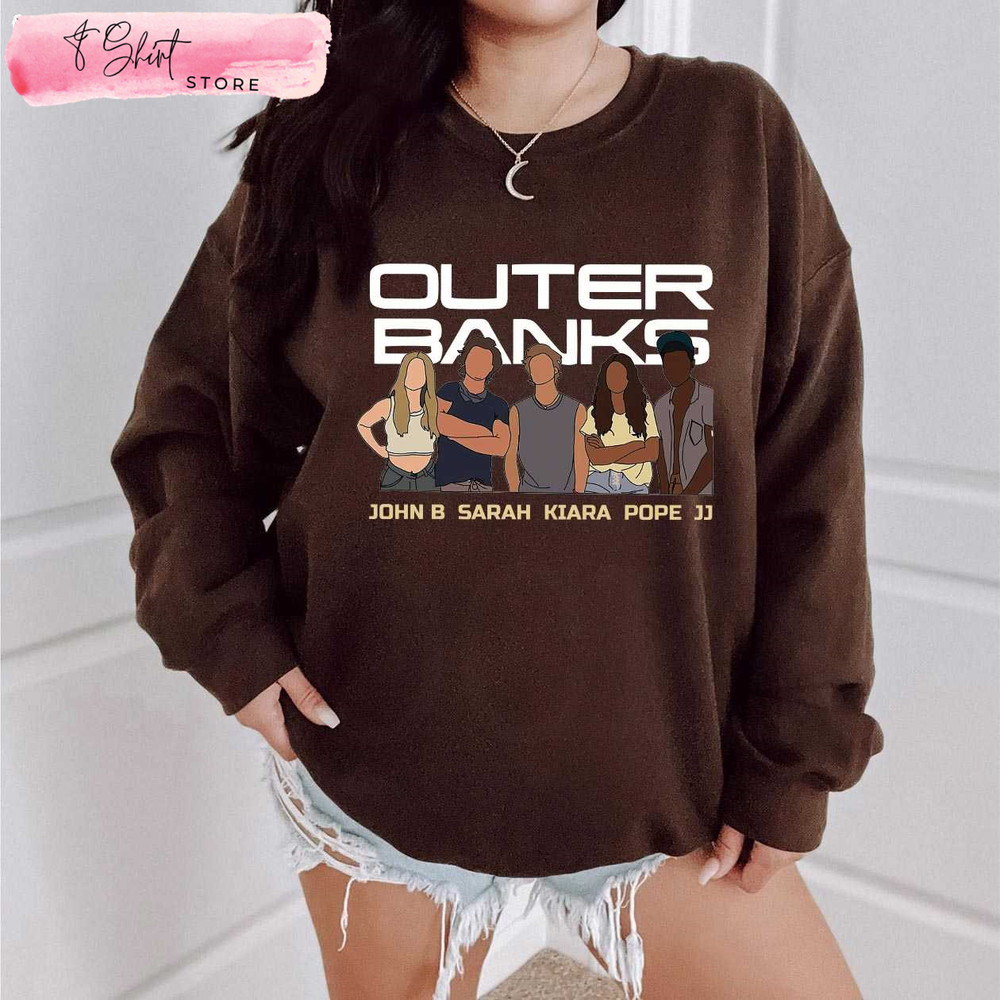 Outerbanks Tee John B Sarah Kiara Pope JJ OBX Merch - Happy Place for Music Lovers.jpg