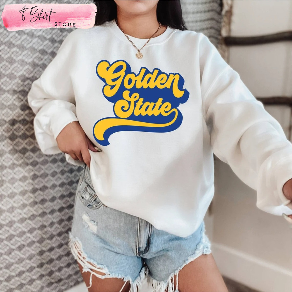 Retro Golden State Warriors Shirt, Warriors Championship Shirt 2022 - Happy Place for Music Lovers.jpg