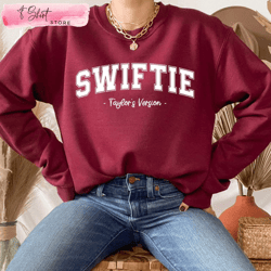 swiftie taylors version shirt best gifts for taylor swift fans, custom shirt