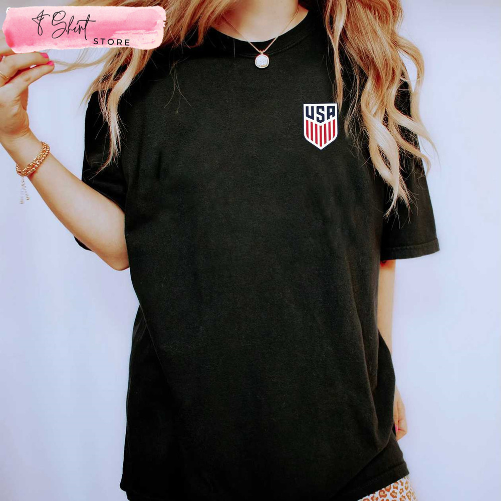 USA Soccer Shirt World Cup Gift for Soccer Lover - Happy Place for Music Lovers.jpg