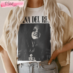 white lana del rey tshirt gifts for lana del rey fans, custom shirt