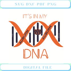 auburn tigers dna svg sport svg, dna svg, auburn tigers svg