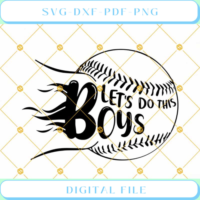 Baseball SVG Let's Do This Boys SVG File, Baseball Shirt SVG.jpg