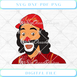 cepillin clown rip die cancer fallece el payaso svg png eps dxf cricut