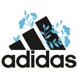 adidas flower logo svg, flower logo svg