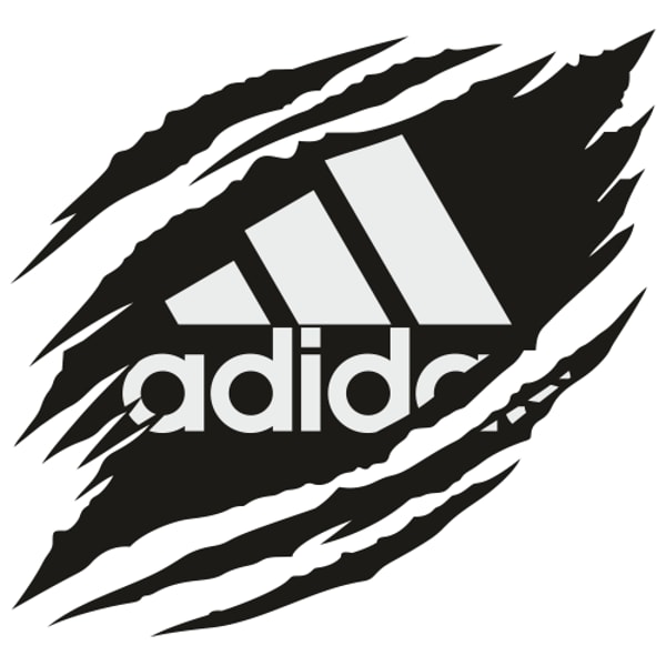 Adidas Ripped Logo Svg , Ripped Logo Svg - Inspire Uplift