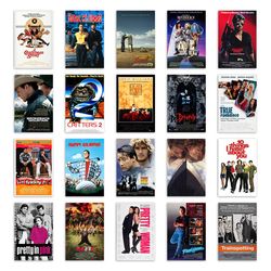 classic 80s 90s movie poster full size film art print home decor print gift bar 296