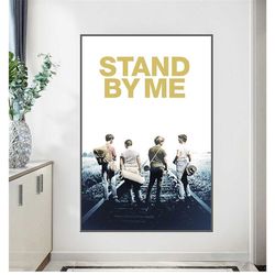 stand by me 1986 movie poster film art print home wall decor idea gift bar 86