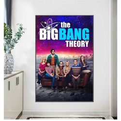 The Big Bang Theory 2007 Movie Comedy Poster Photo Art Home Wall Deco Print Bar 169