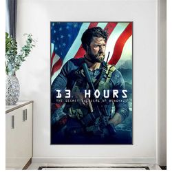 13 hours secret soldiers of banghazi 2016 premium movie poster home art print bar 112