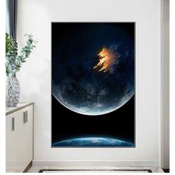 2022 moonfall movie poster room decoration printing bordless bar 292,bar 293,bar 294