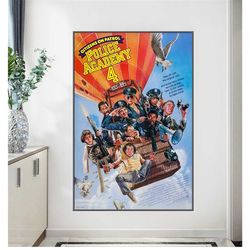 police academy 4 1987 movie poster wall art home decorposter bar 215