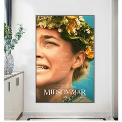 midsommar 2019 movie  poster classic drama horror mystery print wall art home poster bar 206,bar 207