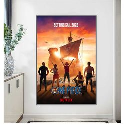 one piece film red 2023 japanese movie poster setting sail 2023 home decorposter bar 220,bar 221