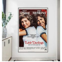 little darlings movie poster 80's tatum o'neal kristy mchichol teens art print bar 239