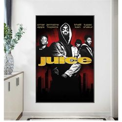 juice 1992 movie poster omar epps jermaine hopkins art print poster bar 97