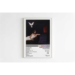 pinkpantheress - heaven knows album poster / album cover poster / music gift / music wall decor / album art
