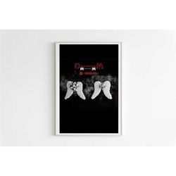depeche mode - memento mori album poster / album cover poster / music gift / music wall decor / album art
