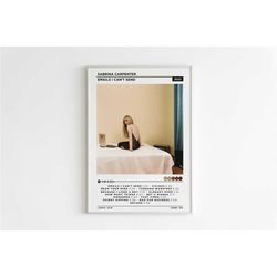 sabrina carpenter - emails i can't send album poster / album cover poster / music gift / music wall decor / album art