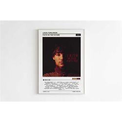 louis tomlinson - faith in the future album poster / album cover poster / music gift / music wall decor / album art