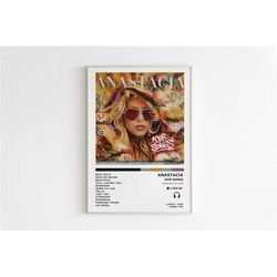 anastacia - our songs album poster / album cover poster / music gift / music wall decor / album art