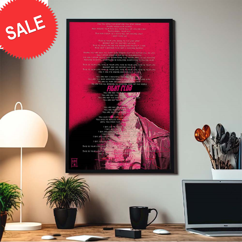Fight Club 1999 Home Decor Poster Canvas.jpg