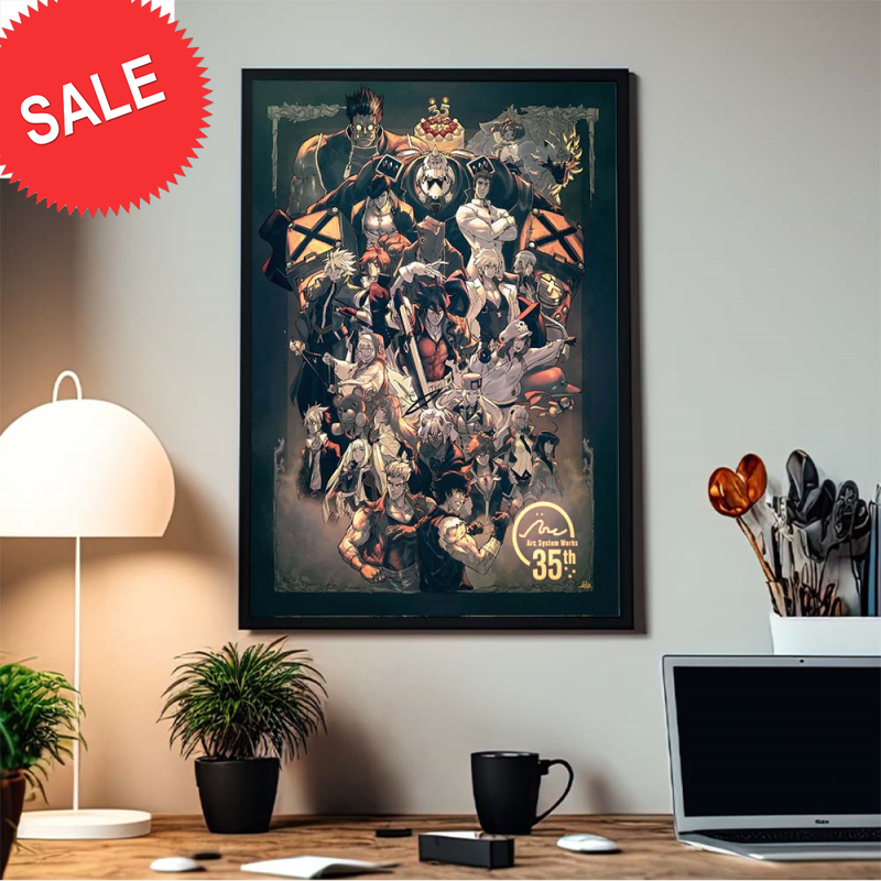 Arc System Works 35 Anniversary Home Decor Poster Canvas.jpg