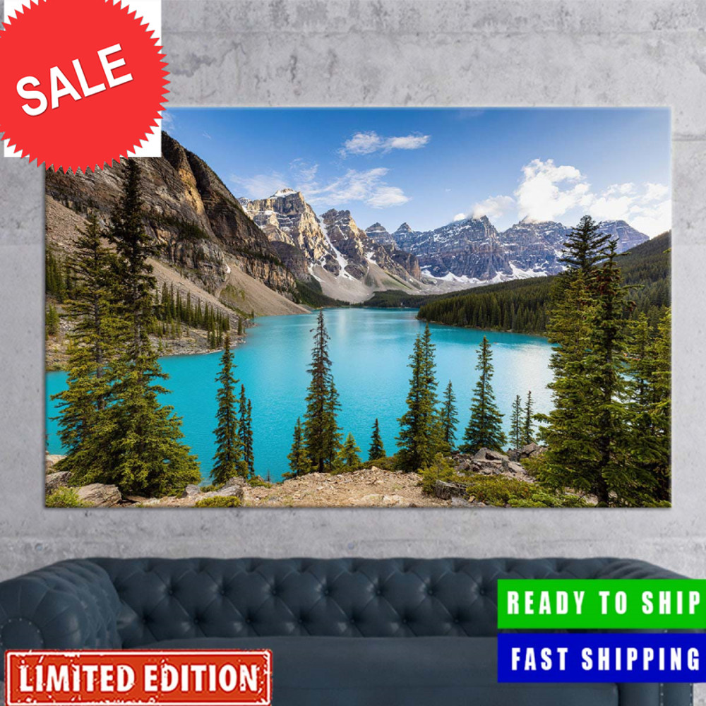 Moraine Valley Moraine Lake Home Decorations Poster Canvas.jpg
