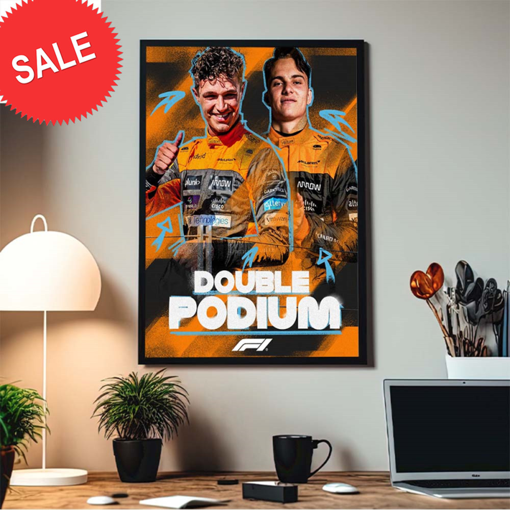 Formula 1 McLaren Team Double Podium Home Decor Poster Canvas.jpg