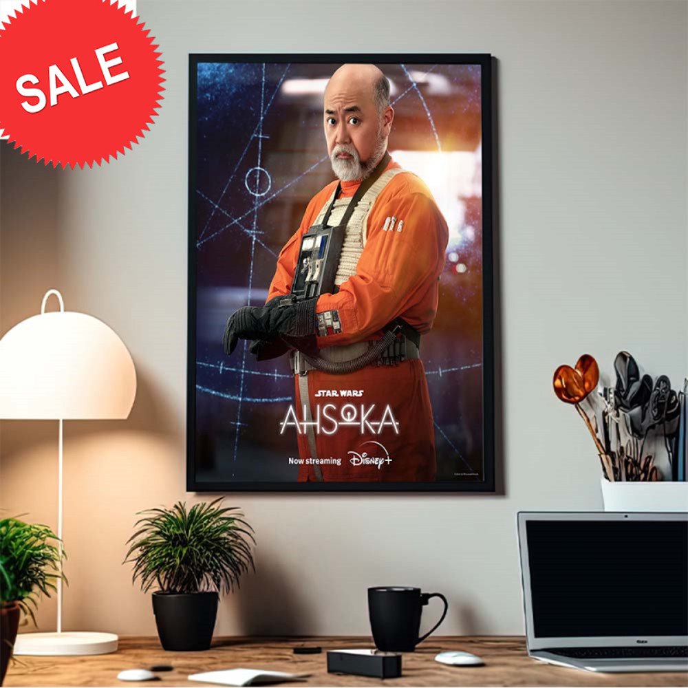 Star Wars Ahsoka Carsn Teva Character Home Decor Poster Canvas.jpg