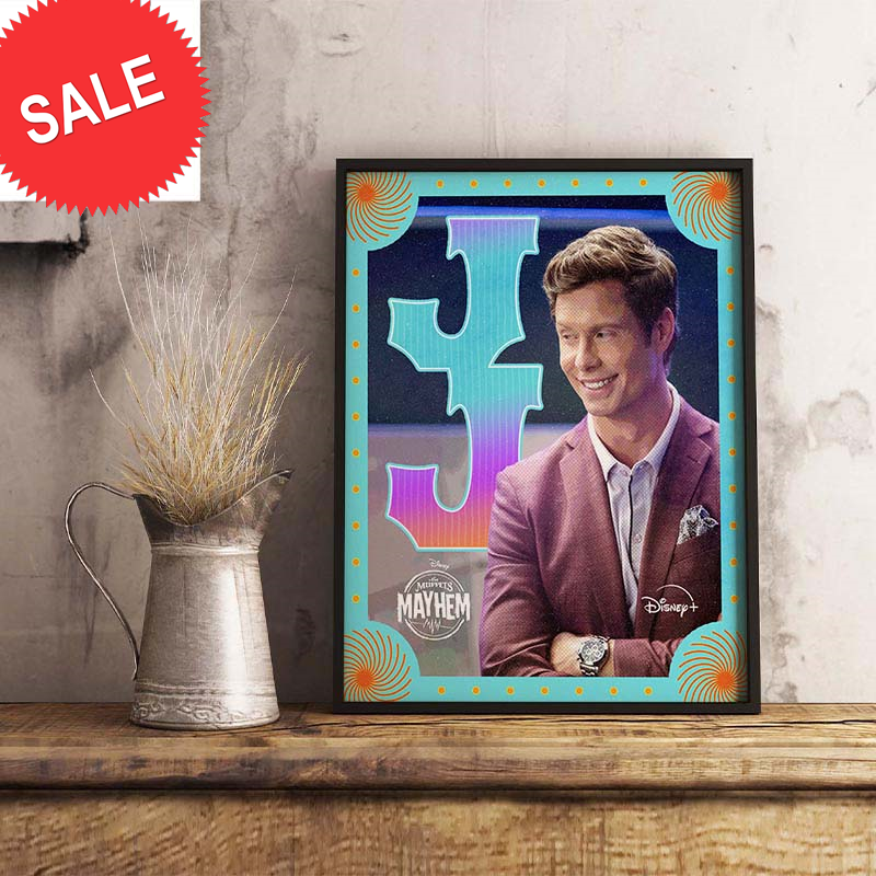 The Muppets Mayhem Anders Holm As JJ Decorations Poster Canvas.jpg
