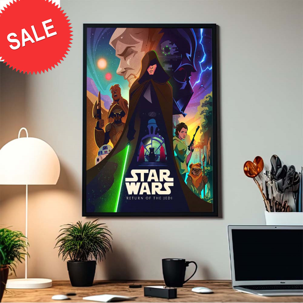 Star Wars Episode VI Return Of The Jedi Home Decor Poster Canvas.jpg