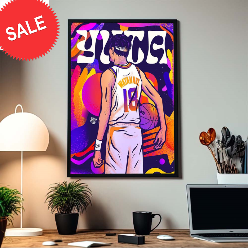 Yuta Watanabe NBA Phoenix Suns Yuta Man Home Decor Poster Canvas.jpg