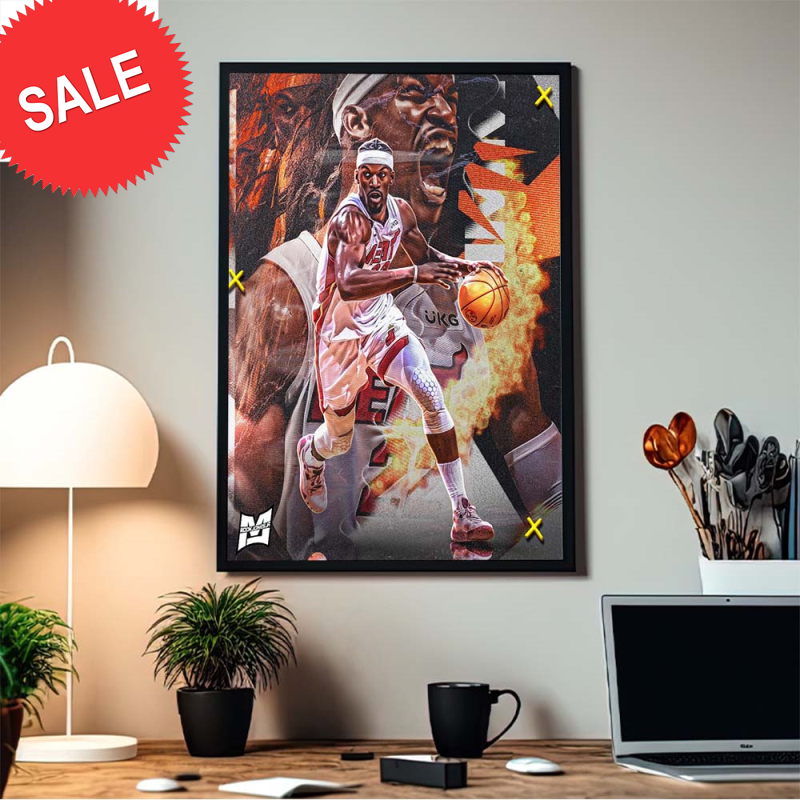 Jimmy Butler Playoffs Mode From Miami Heat Home Decor Poster Canvas.jpg