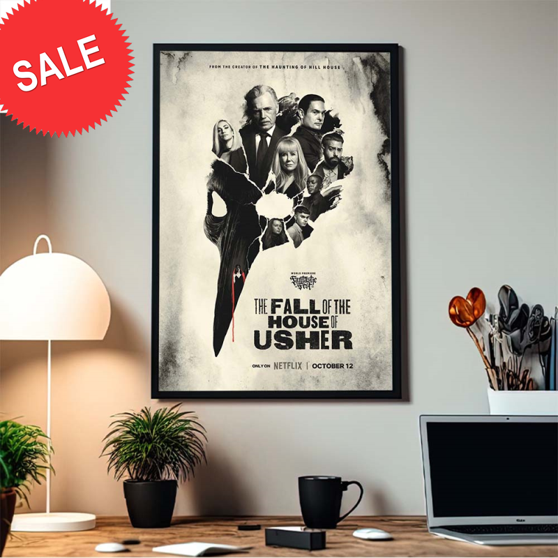 The Fall Of The House Of Usher Netflix Series Home Decor Poster Canvas.jpg