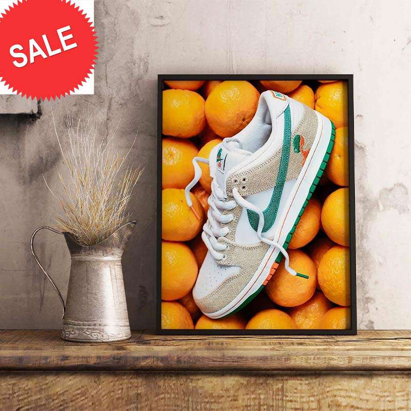 Jarritos x Nike SB Dunk Low Phantom Malachite Decorations Poster Canvas.jpg