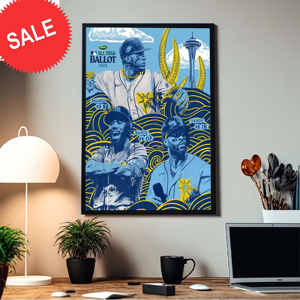 MLB All Star Ballot 2023 Franco Randy And Yandy Home Decor Poster Canvas.jpg
