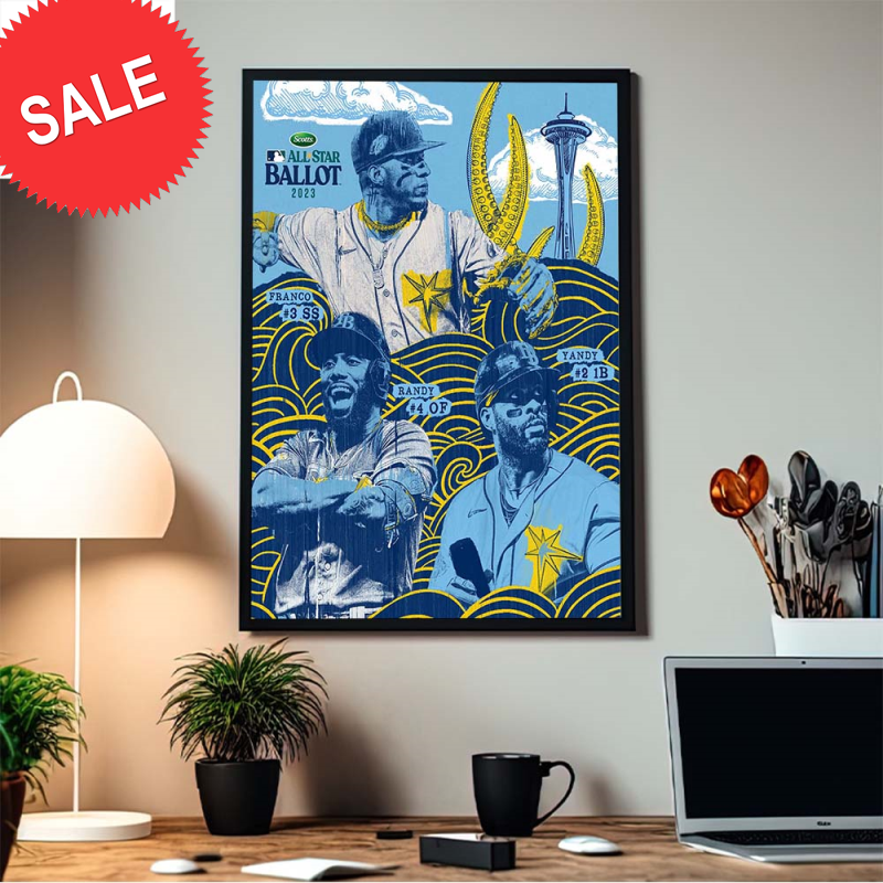 MLB All Star Ballot 2023 Franco Randy And Yandy Home Decor Poster Canvas.jpg