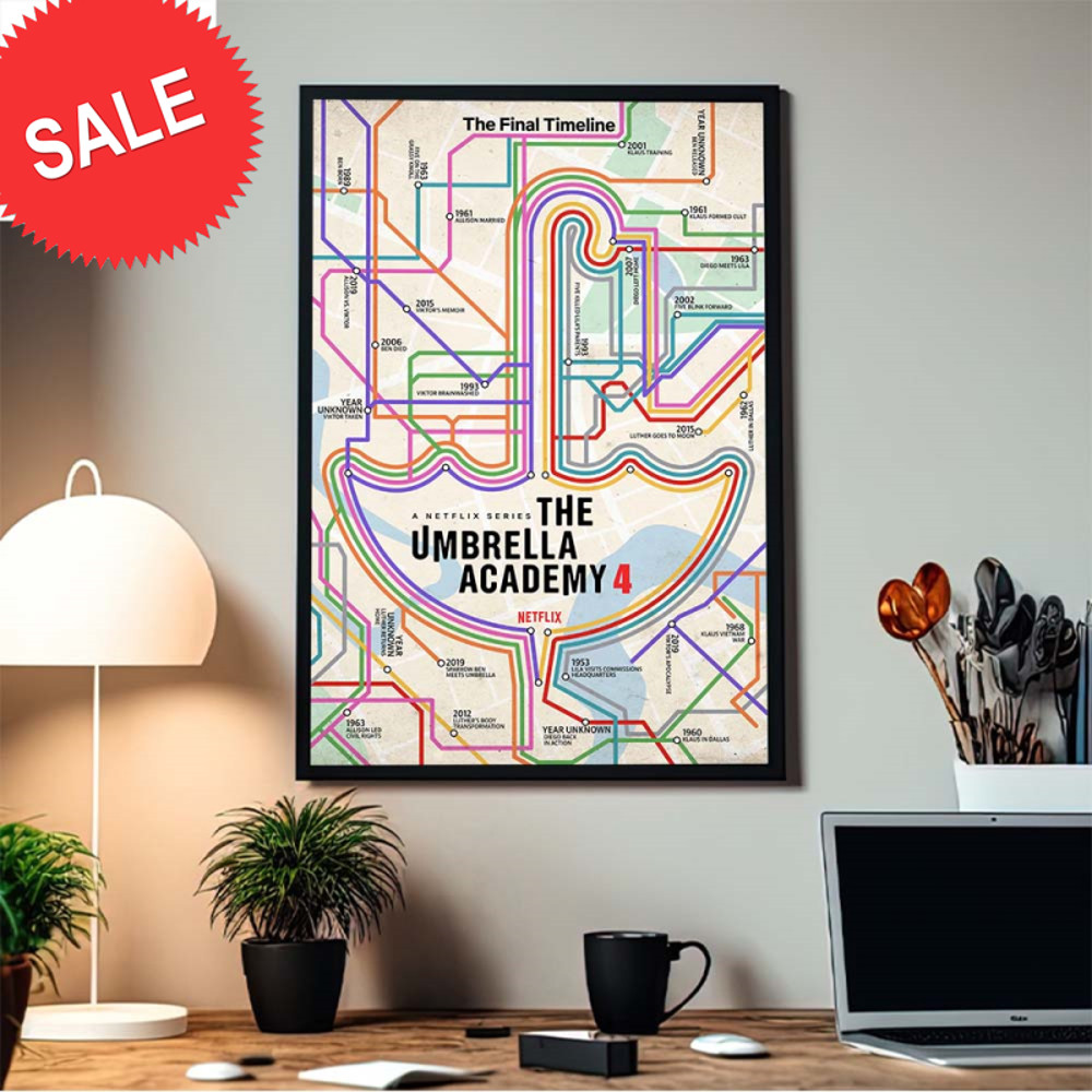 The Umbrella Academy Season 4 The Final Timeline Home Decor Poster Canvas.jpg