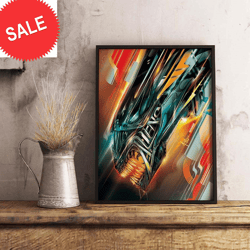 guns n roses use your illusion ii anniversary special 1991 2023 black and blue home decor poster canvas