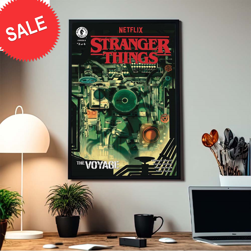 Netflix Stranger Things The Voyage Comic Issue 2 Cover Home Decor Poster Canvas.jpg