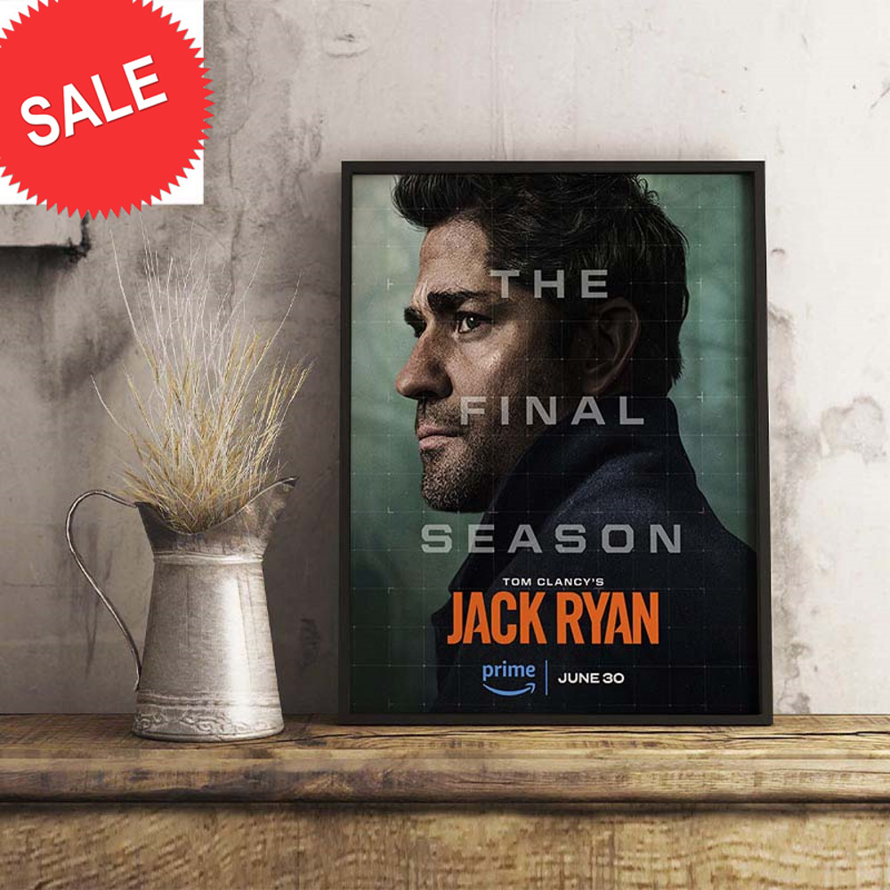 Tom Clancy's Jack Ryan The Final Season Begins June 30 Decorations Poster Canvas.jpg